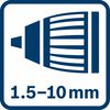 Autolock chuck 1.5 - 10.0 mm 