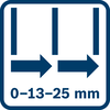 Full use of length of blade thanks to adjustable footplate