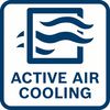 Faster charging thanks to active air cooling