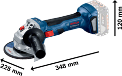 Cordless angle grinders