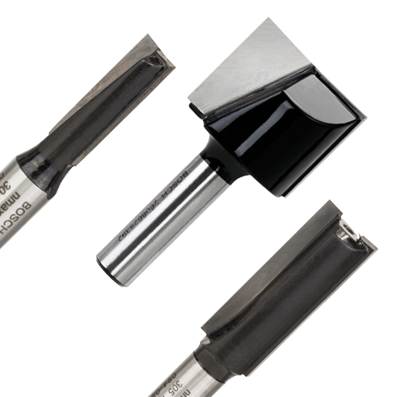 Straight Router Bits Bosch Professional Accessories