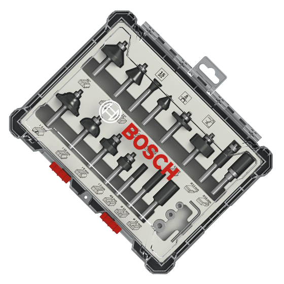 Router Bit Sets Bosch Professional